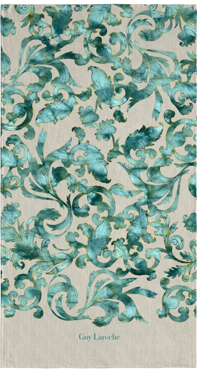 ΠΕΤΣΕΤΑ ΘΑΛΑΣΣΗΣ VELOUR PRINTED 2406 04 100X175 GUY LAROCHE 2