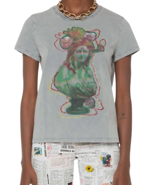 Desigual - Γυναικείο T-shirt Sinna 23SWTK24-5018 Γκρι