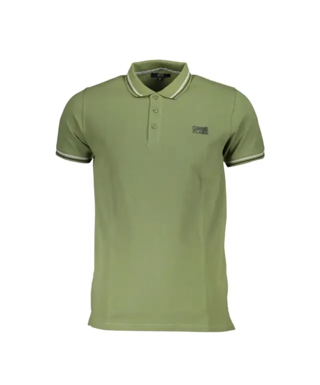 Cavalli Class - Ανδρικό Polo T-shirt QXT64TKB002-04050 Πράσινο - 2XL 3