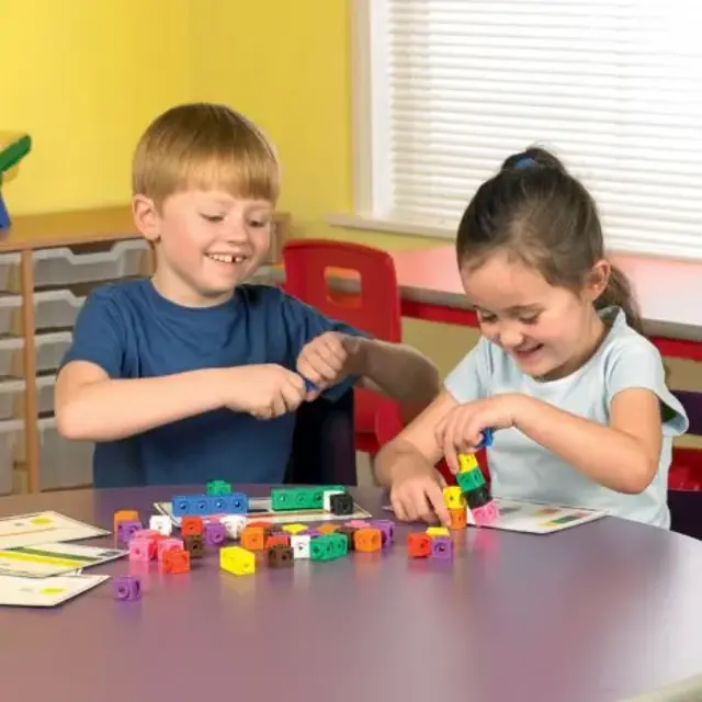 Learning Resources Εκπαιδευτικό Παιχνίδι Mathlink® Cubes Activity Set για 3+ ετών LSP 4286-UK 3
