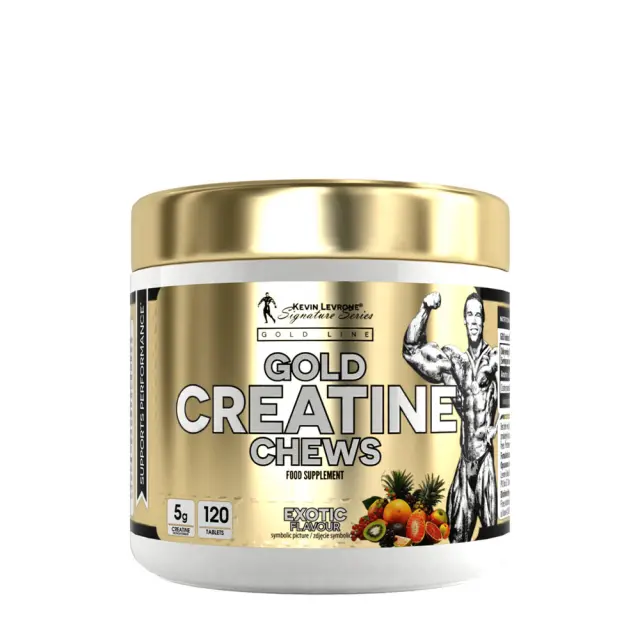 Kevin Levrone Gold Line Creatine Chews Exotic, 120 Tablets