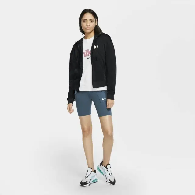 Nike Sportswear Full-Zip Fleece Γυναικεία Φούτερ Ζακέτα CU5056-010 3