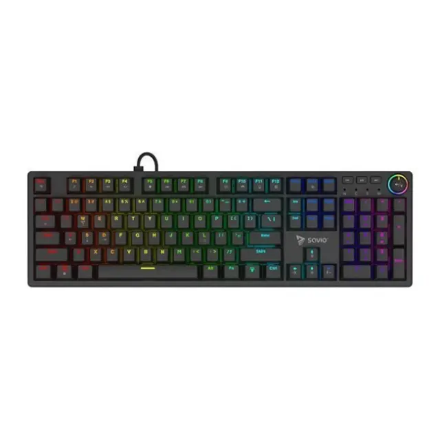 Savio Gaming Keyboard STYX RGB Black (SAVGK-STYX BROWN)