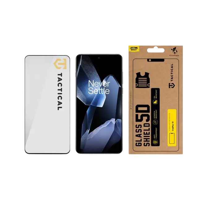 Tactical Glass Shield 5D for OnePlus 13 Black 3