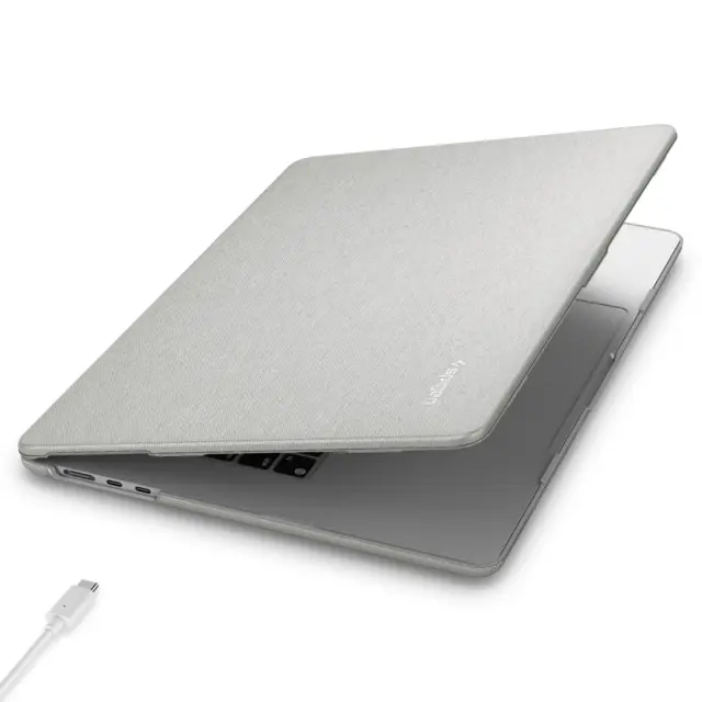 SPIGEN URBAN FIT MACBOOK AIR 13 M2-M5 2023-2026 HEATHER GREY 2