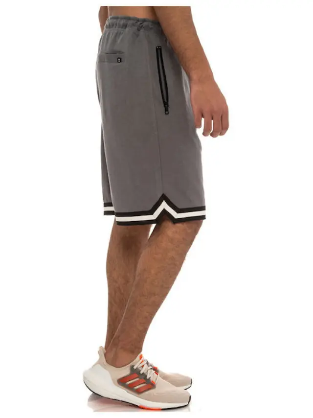 BE NATION LONG SHORT WITH STRIPE TAPES & ZIP POCKETS - XXL 3