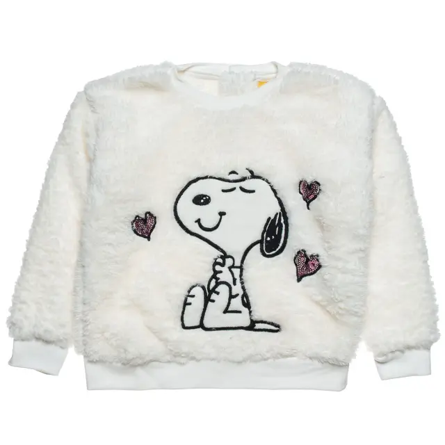Μπλούζα Snoopy απο οικολογική γούνα