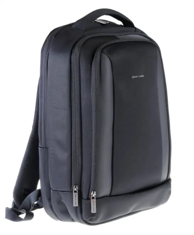 Ανδρικό σακίδιο backpack Pierre Cardin, μαύρο, ALAN04 44463 2