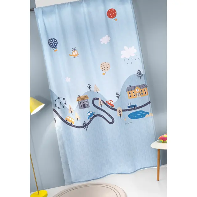 Παιδική Κουρτίνα Guy Laroche Bebe Roadtrip Sky 145x270