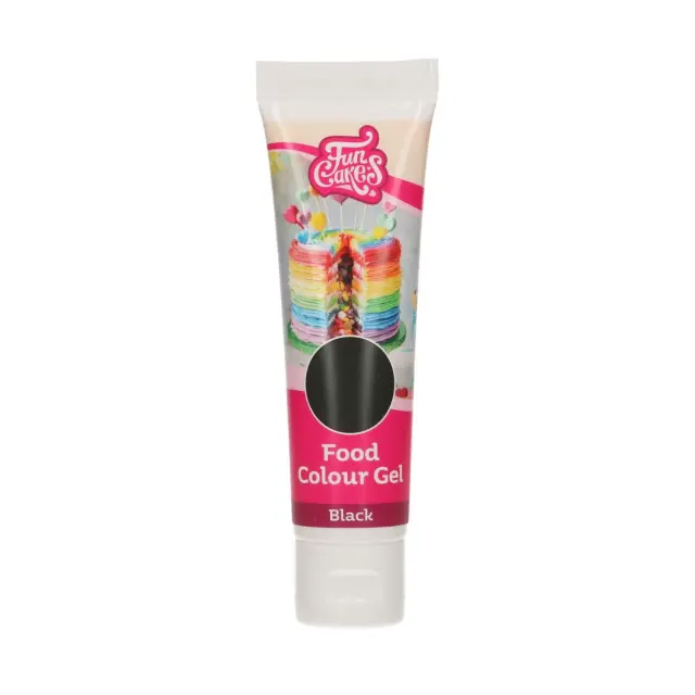 Funcakes Τζελ Βρ. Χρώματος - Μαύρο - 30γρ. 2