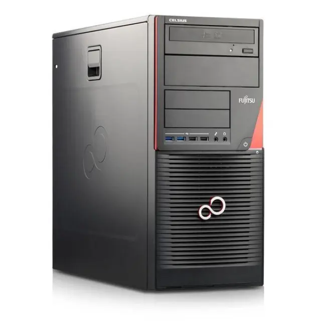 Fujitsu Celsius W530 (Intel Xeon E3-1245V3/3.40GHz/16GB/500GB SSD/AMD FIREPRO W2100 2GB) Refurbished Grade A