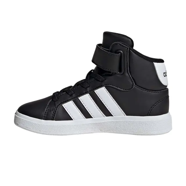 adidas Sportswear Kids Grand Court Mid K Μαύρο - Άσπρο IE3863 (adidas Sportswear) 2