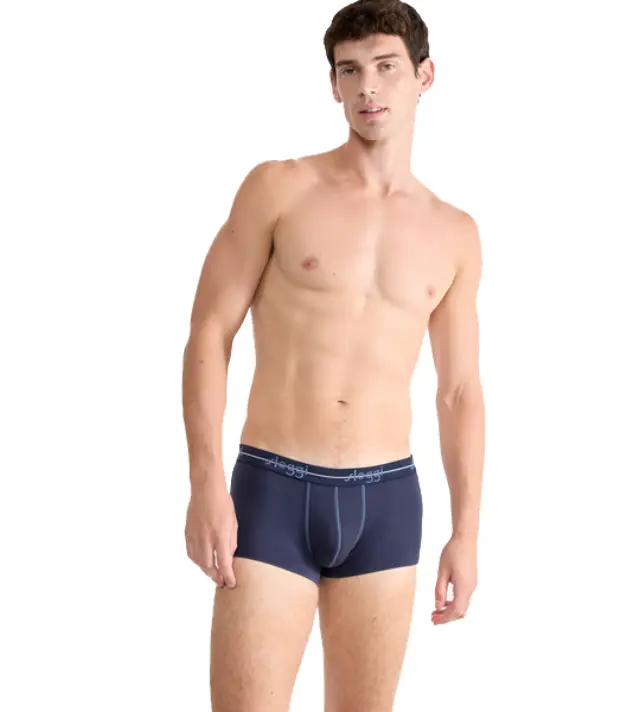 Sloggi Ανδρικό Boxer Start Hipster Box - Διπλό Πακέτο, Χρώμα Μπλε-Ανοιχτό Μπλε - M 2