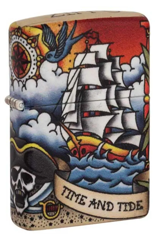 ZIPPO Αναπτήρας - 49532 Nautical Tattoo Design