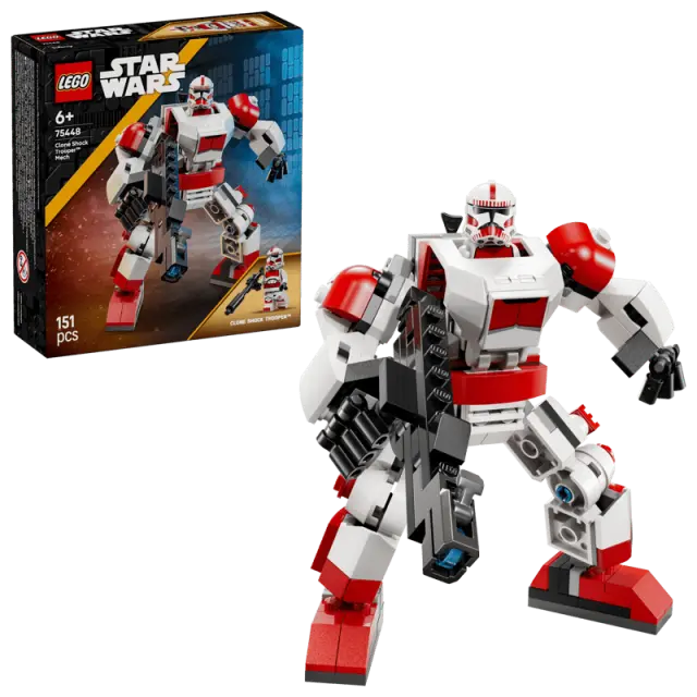 LEGO® Star Wars Clone Shock Trooper™ Mech για 6+ Ετών 151τμχ - 75448 2