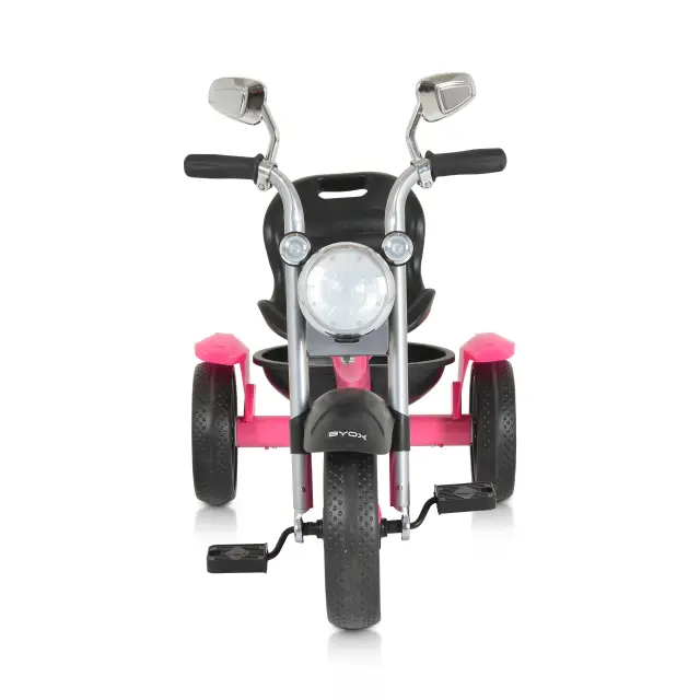 Byox Retro Τρίκυκλο Ποδήλατο με Μουσική και Φως Pink 3+ Ετών 2