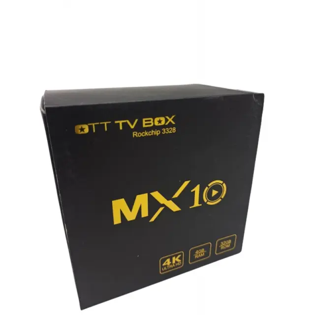 TV BOX 4K ULTRA HD MX10 2