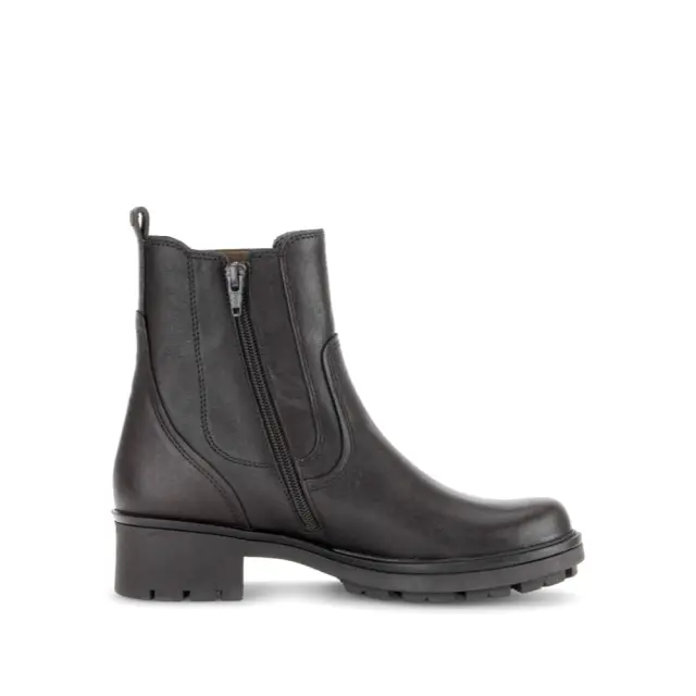 Gabor Μποτάκια Γυναικείο Δέρμα-Άλλα Υλικά Καφέ GAB/71770 28-MORO