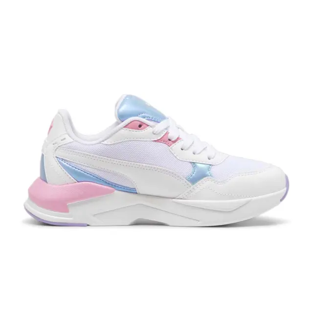 Puma Girl's X-Ray Speed Lite Bouncy Sky JR Άσπρο - Ροζ 398005-01 (Puma) 2