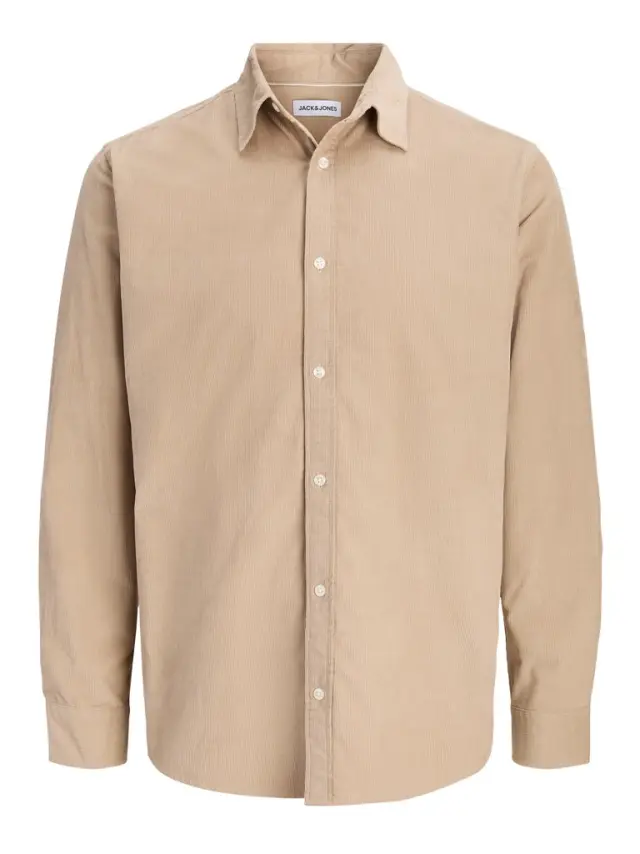 JJEFIELD CORD SHIRT LS SN - Crockery
