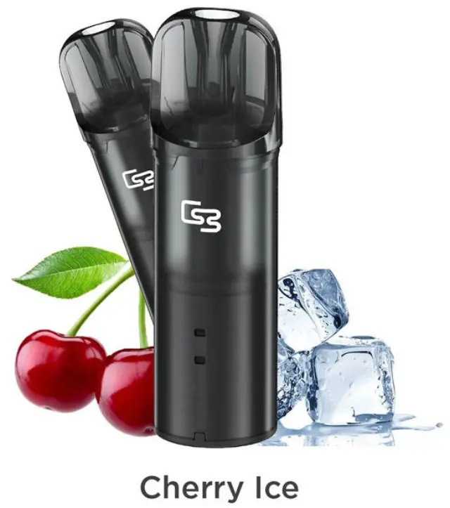 Geek Bar Elite 20mg 2ml Prefilled Pods - Cherry Ice (2 τεμ.)