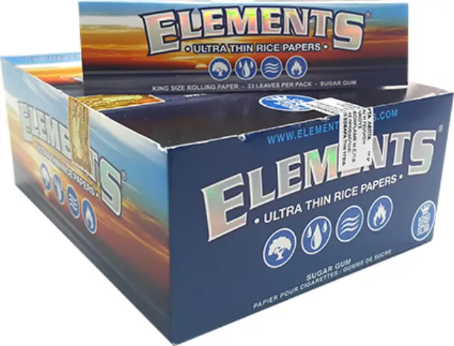 Elements Χαρτάκια - King Size 50τεμ.