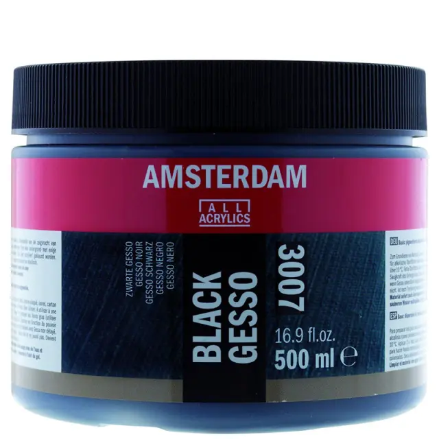 Talens Amsterdam - 3007 Μαύρο Αστάρι - 500ml