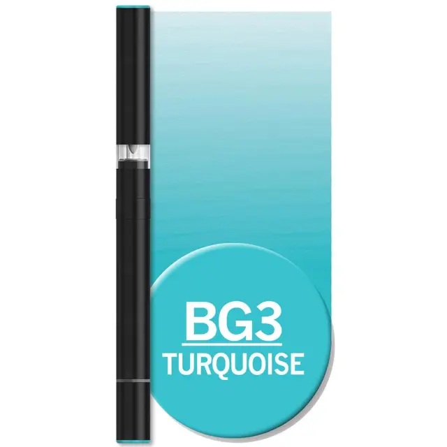 Διπλός Μαρκαδόρος Chameleon - BG3 Turquoise