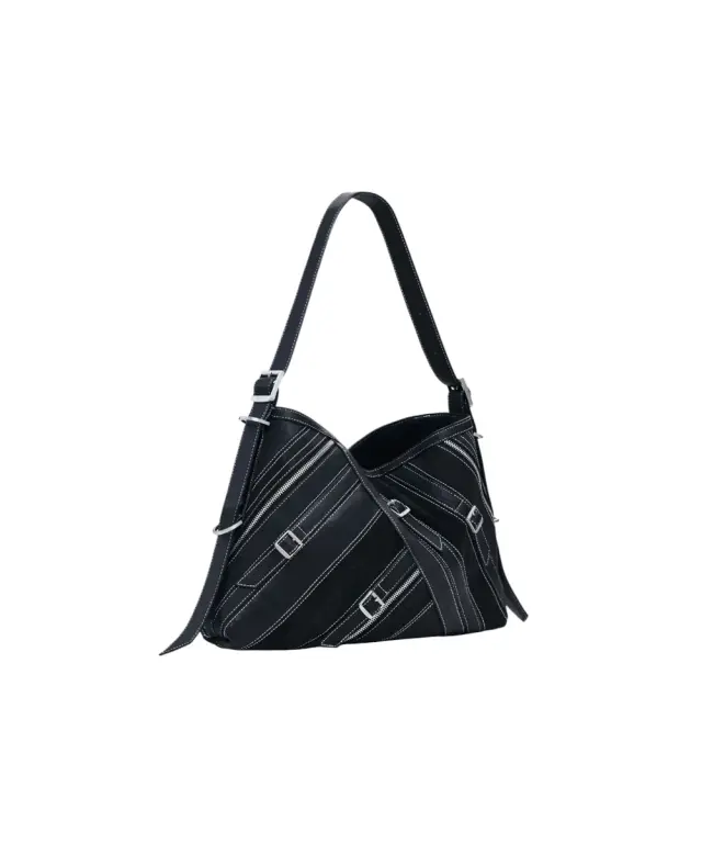 Desigual - Γυναικεία Τσάντα Ώμου Fibonacci Buxton 25WAXP72-2000 Μαύρο 2