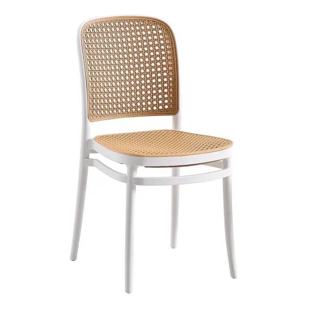 Καρέκλα FLORENCE Μπεζ PP 41x41x83cm