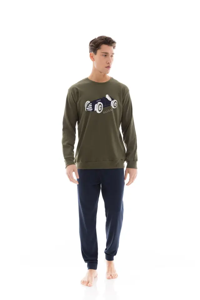 WN-M119 - Forest - PIJAMA T-SHIRT RACE NOS