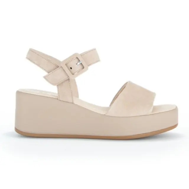 Gabor Πέδιλα Γυναικείο δέρμα Nubuck Μπεζ GAB/84531 12-DESERT