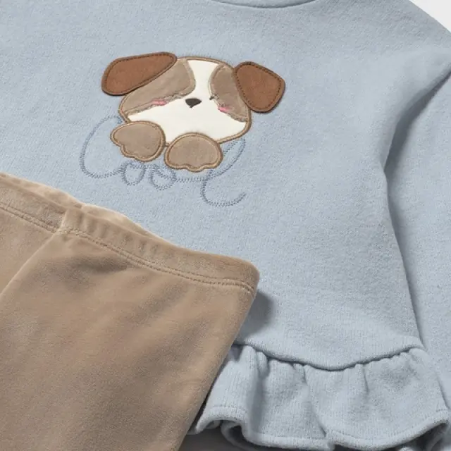 Baby 6 μηνών έως 4 ετών Σετ κολάν μπεζ - 12M 2