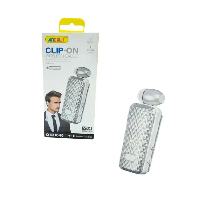 Andowl Ασύρματο ακουστικό με κλιπ Q-EH640 - Clip-On Wireless Headset 616543