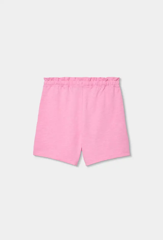 Boboli Knit βερμούδα σορτς flame για κορίτσι 493051-3958 2