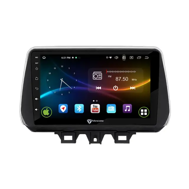 VenCore Οθόνη Multimedia Android 15 10.1" 9109A MTK6762 Octa-Core 2GB/32GB IPS με Πρόσοψη, CarPlay, Android Auto και Υποστήριξη Κάμερας Οπισθοπορείας AHD για Hyundai ix35 2018-2020 – Μαύρη (3236-10008-0609B) 2