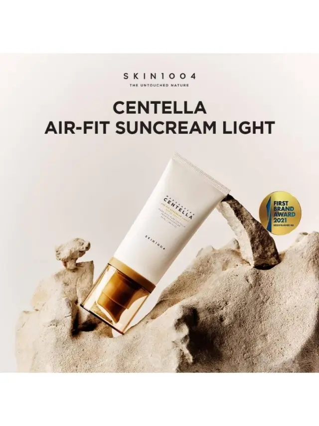 Skin1004 Madagascar Centella Air-Fit Suncream Light 50 ml- Ανάλαφρο αντιηλιακό με σεντέλα ασιάτικα 2