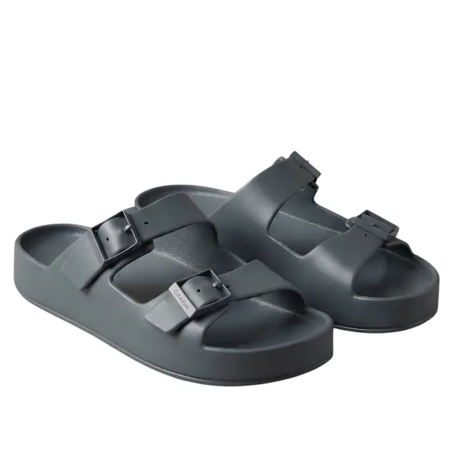 Ανδρικές Παντόφλες Calvin Klein Eva Sole HM0HM02116-CKP Γκρι Γκρι - 42 2