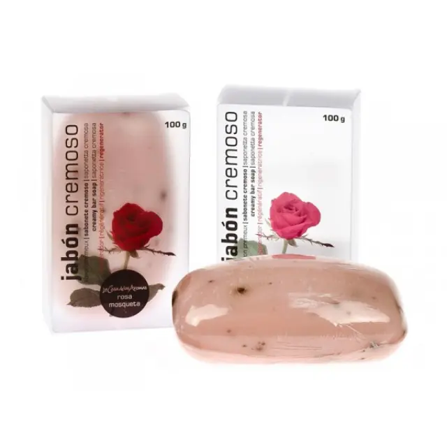 Jabones Musk Rose Αναζωογονητικό σαπούνι 100 Gr