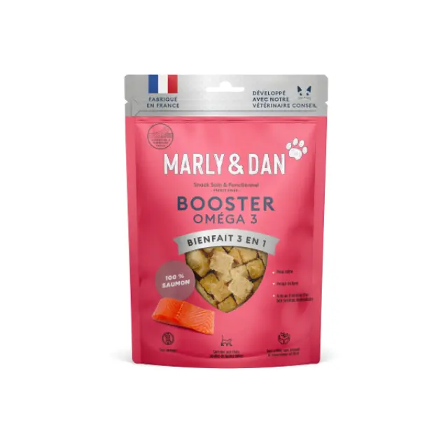 Marly & Dan Booster omega 3 FREEZE DRIED CAT 40gr
