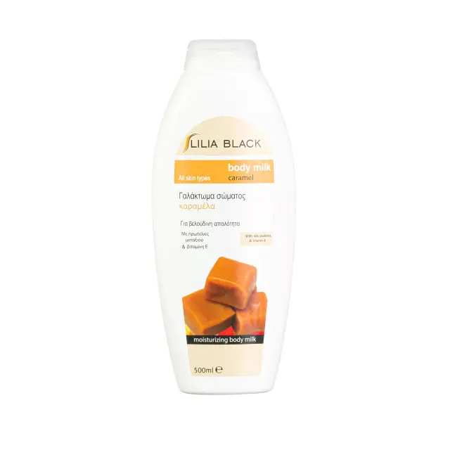 Lilia Black Body Milk Καραμέλα 500ml