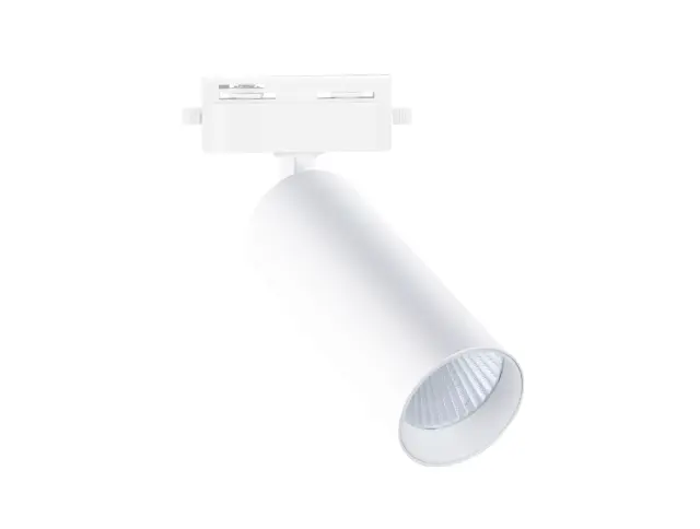 LED ΣΠΟΤ ΡΑΓΑΣ 2 ΓΡΑΜΜΩΝ 10W ΝΤΙΜΑΡΙΖΟΜΕΝΑ 230V 4000K 36°ΛΕΥΚΟ