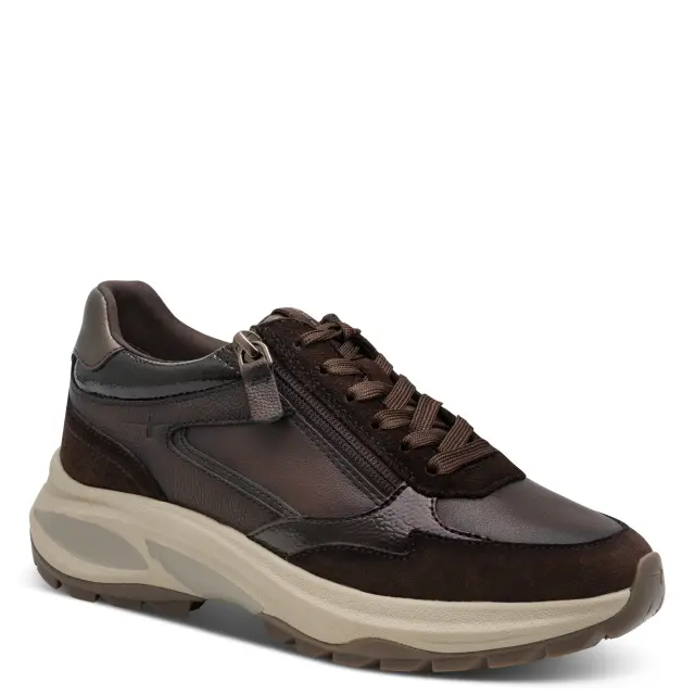 Γυναικεία Ανατομικά Δερμάτινα Sneakers Tamaris 1-23753-47 303 Μόκα Καφέ - 36 2