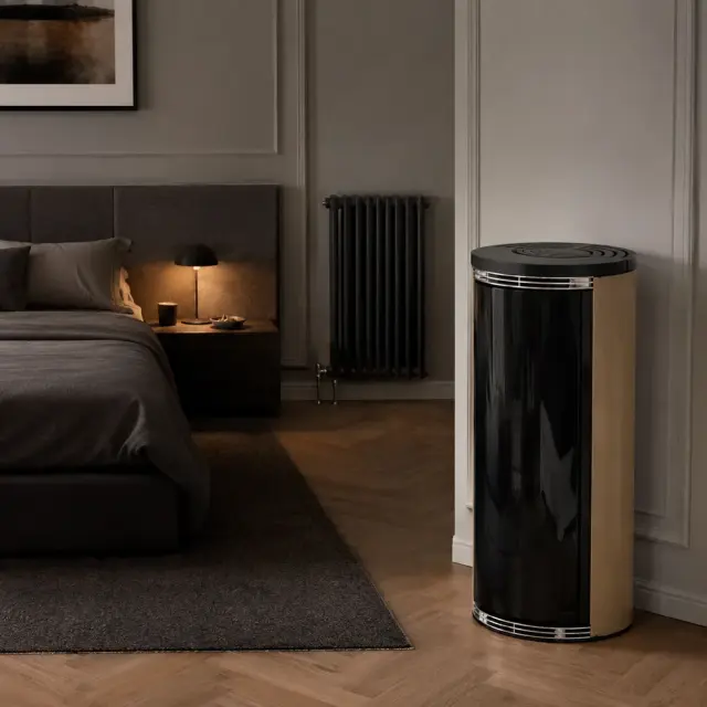 Moretti Design HARMONY AQUA Champagne 22 kW – Υδραυλική Σόμπα Pellet 2