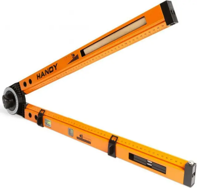Handy 11000 Γωνιόμετρο Με Μοιρογνωμόνιο και Αλφάδι