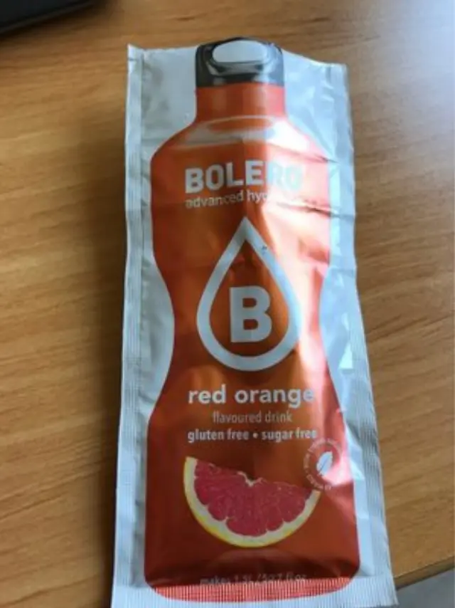 BOLERO Red Orange (Σαγκουίνι) - χυμός σε σκόνη για 1,5L (σακουλάκι 9γρ)