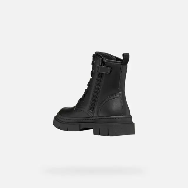 Παιδικό Παπούτσι για Κορίτσι Geox J Karsyn Girl Black Charms (Μεγέθη 28-36) ΜΑΥΡΟ 3