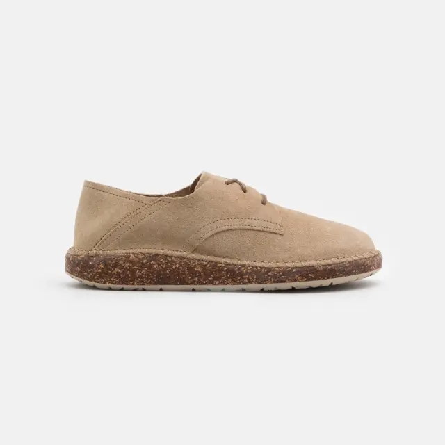 Birkenstock Δετά-Oxfords Γυναικείο δέρμα suede Μπεζ BIR/GARY 1017813 GINGER - 38