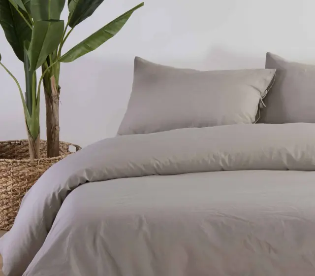ΣΕΝΤΟΝΙ ΥΠΕΡΔΙΠΛΟ (240x270) COTTON-LINEN NEF NEF Beige