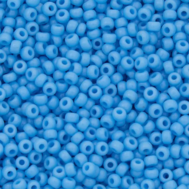 Χάντρα Miyuki Round Rocailles 8/0 - 413 - Opaque Turquoise Blue ~25gr